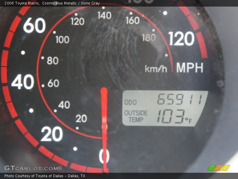 Cosmic Blue Metallic / Stone Gray 2006 Toyota Matrix