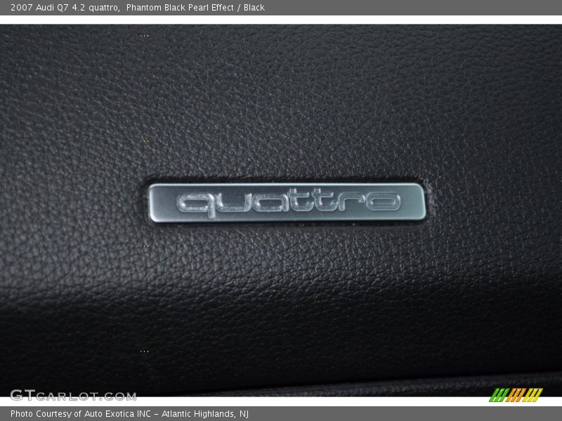 Phantom Black Pearl Effect / Black 2007 Audi Q7 4.2 quattro