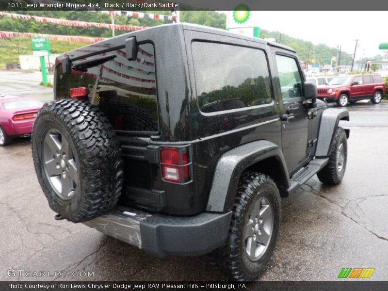 Black / Black/Dark Saddle 2011 Jeep Wrangler Mojave 4x4