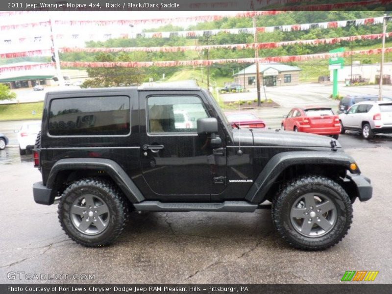 Black / Black/Dark Saddle 2011 Jeep Wrangler Mojave 4x4