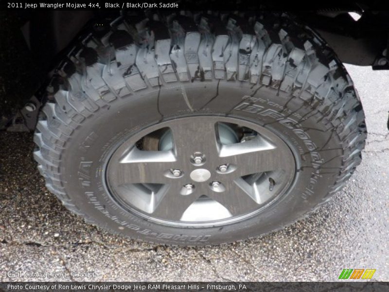 Black / Black/Dark Saddle 2011 Jeep Wrangler Mojave 4x4