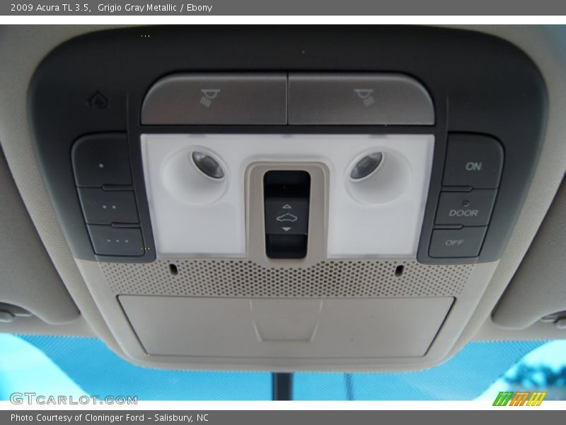 Grigio Gray Metallic / Ebony 2009 Acura TL 3.5