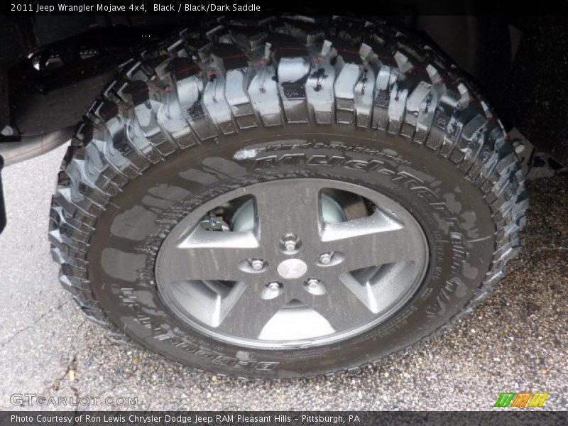 Black / Black/Dark Saddle 2011 Jeep Wrangler Mojave 4x4