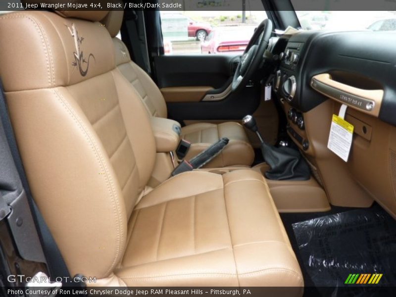 Black / Black/Dark Saddle 2011 Jeep Wrangler Mojave 4x4