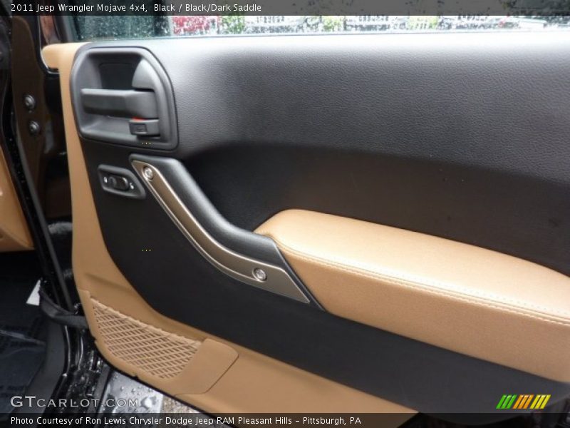 Black / Black/Dark Saddle 2011 Jeep Wrangler Mojave 4x4