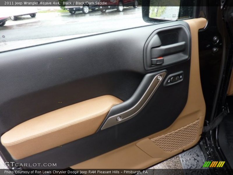 Black / Black/Dark Saddle 2011 Jeep Wrangler Mojave 4x4