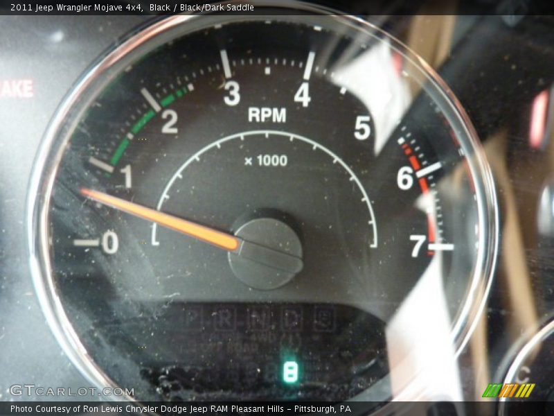 Black / Black/Dark Saddle 2011 Jeep Wrangler Mojave 4x4