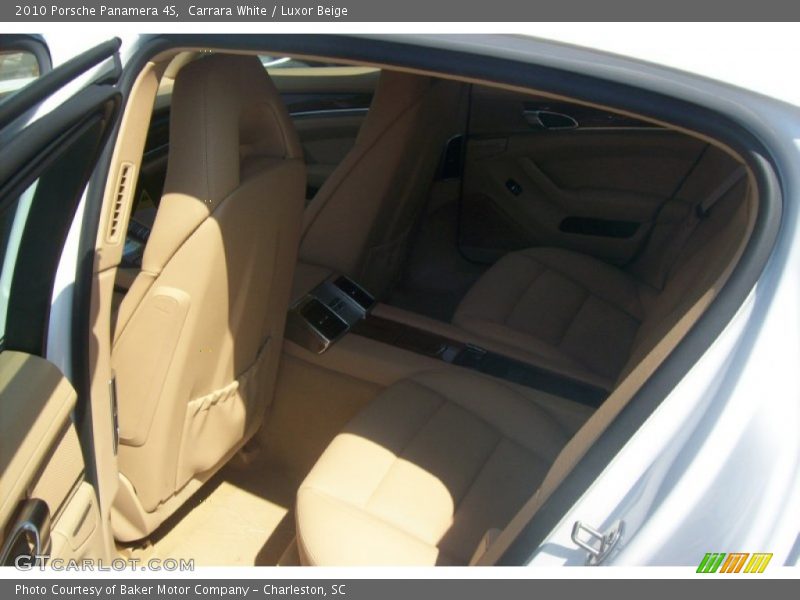 Carrara White / Luxor Beige 2010 Porsche Panamera 4S