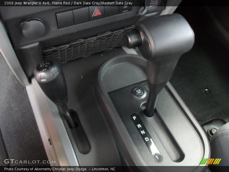 Flame Red / Dark Slate Gray/Medium Slate Gray 2009 Jeep Wrangler X 4x4