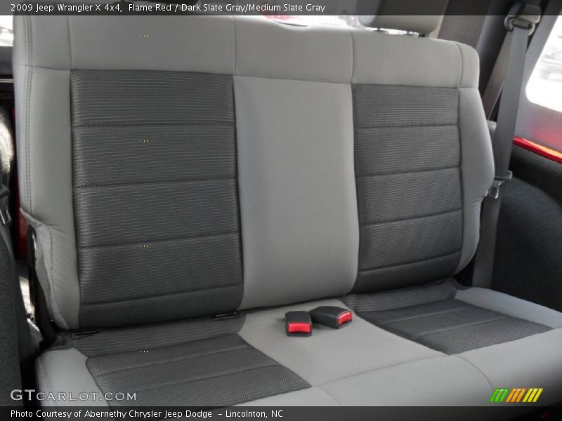 Flame Red / Dark Slate Gray/Medium Slate Gray 2009 Jeep Wrangler X 4x4