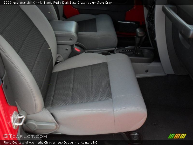 Flame Red / Dark Slate Gray/Medium Slate Gray 2009 Jeep Wrangler X 4x4