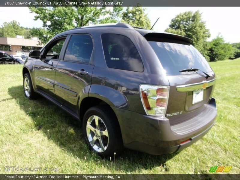 Granite Gray Metallic / Light Gray 2007 Chevrolet Equinox LT AWD