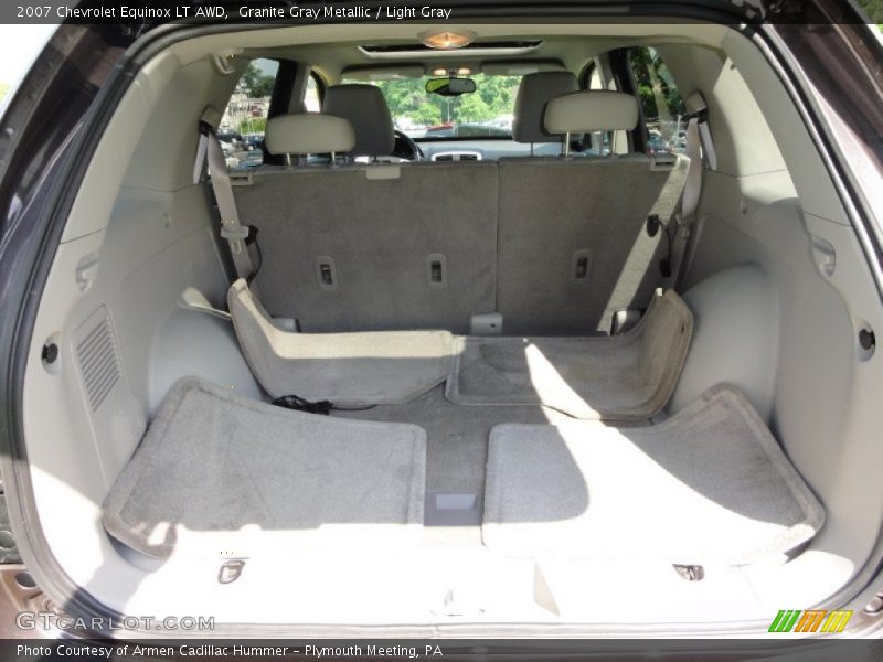 Granite Gray Metallic / Light Gray 2007 Chevrolet Equinox LT AWD