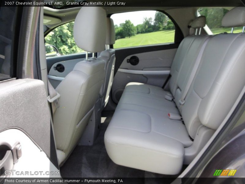 Granite Gray Metallic / Light Gray 2007 Chevrolet Equinox LT AWD