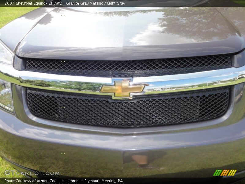 Granite Gray Metallic / Light Gray 2007 Chevrolet Equinox LT AWD