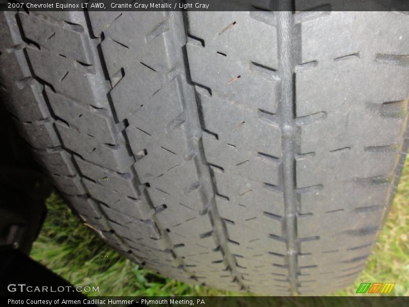 Granite Gray Metallic / Light Gray 2007 Chevrolet Equinox LT AWD