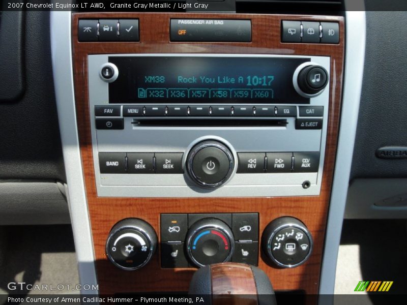 Granite Gray Metallic / Light Gray 2007 Chevrolet Equinox LT AWD