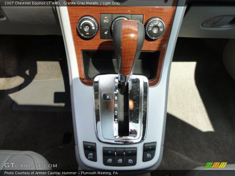 Granite Gray Metallic / Light Gray 2007 Chevrolet Equinox LT AWD
