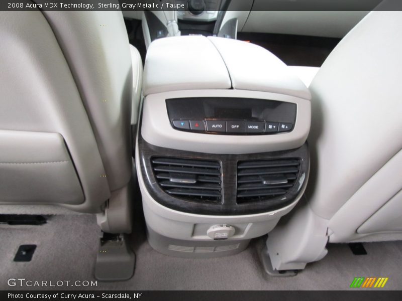 Sterling Gray Metallic / Taupe 2008 Acura MDX Technology