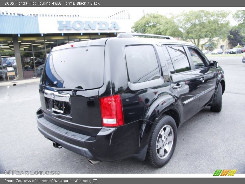 Formal Black / Black 2009 Honda Pilot Touring 4WD