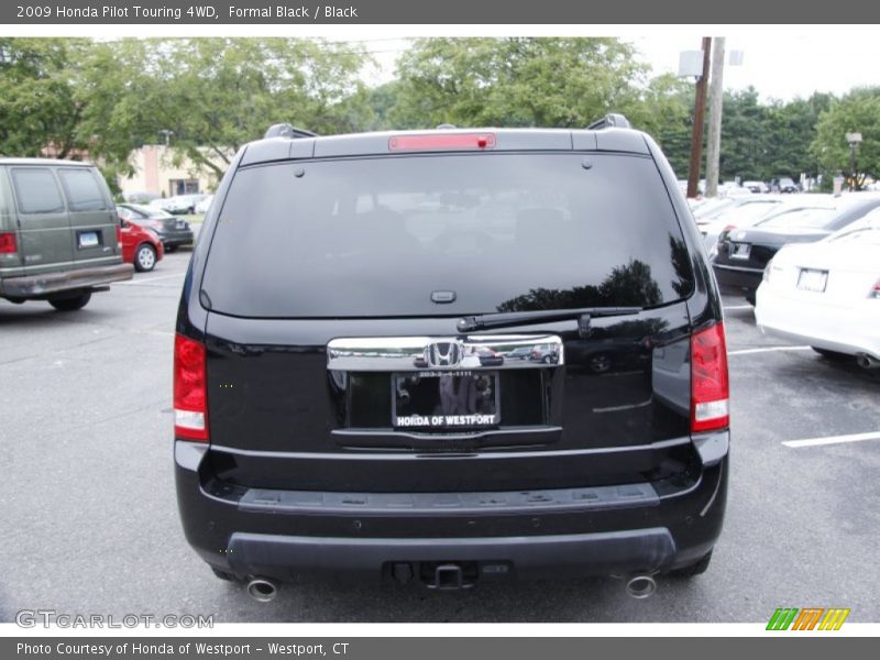 Formal Black / Black 2009 Honda Pilot Touring 4WD