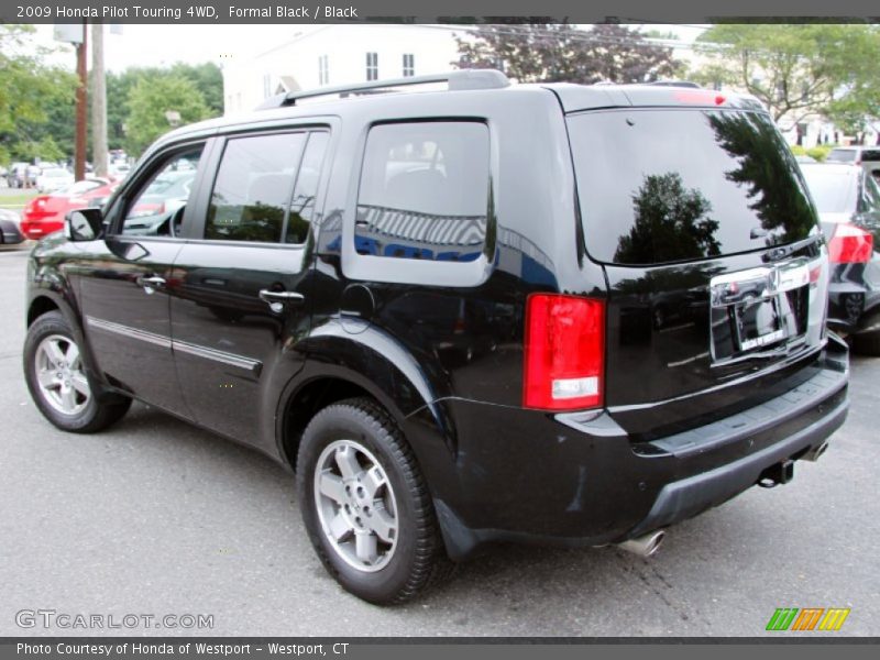 Formal Black / Black 2009 Honda Pilot Touring 4WD
