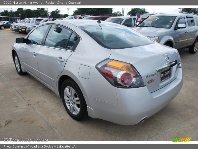 Radiant Silver / Charcoal 2010 Nissan Altima Hybrid
