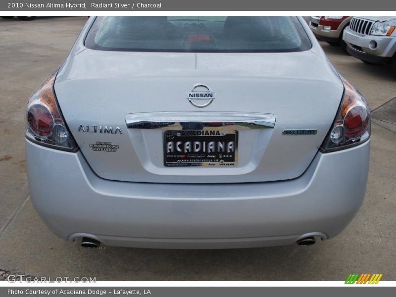 Radiant Silver / Charcoal 2010 Nissan Altima Hybrid