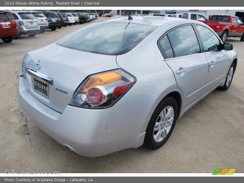 Radiant Silver / Charcoal 2010 Nissan Altima Hybrid