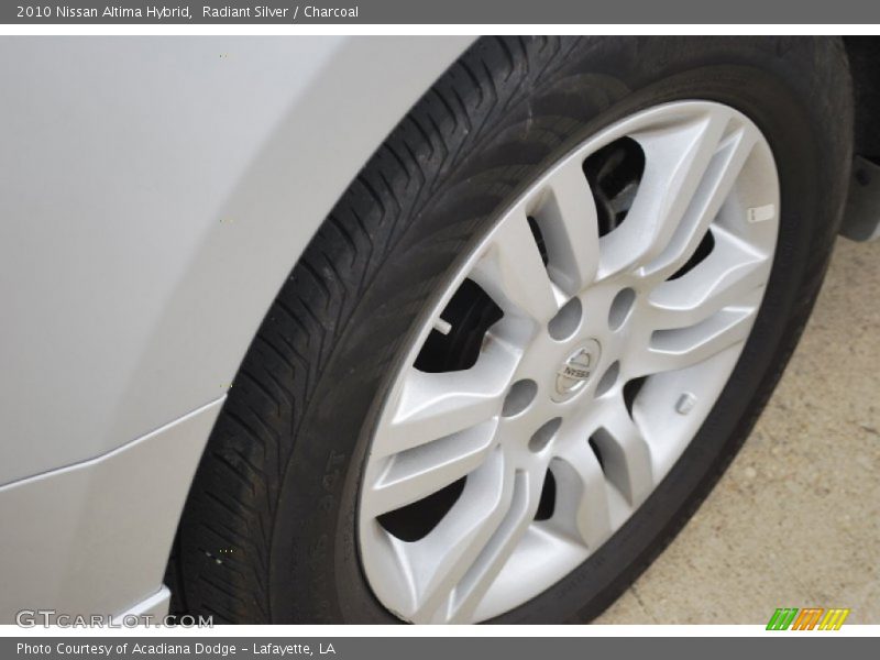 Radiant Silver / Charcoal 2010 Nissan Altima Hybrid