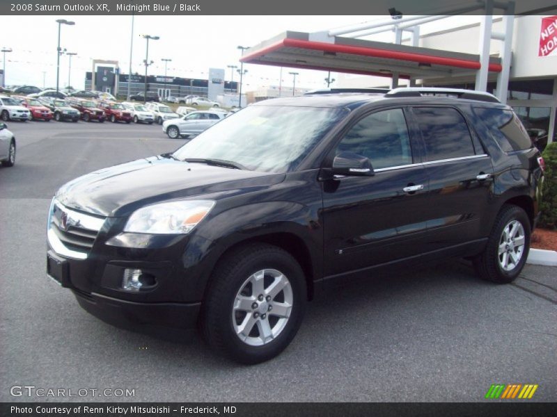 Midnight Blue / Black 2008 Saturn Outlook XR