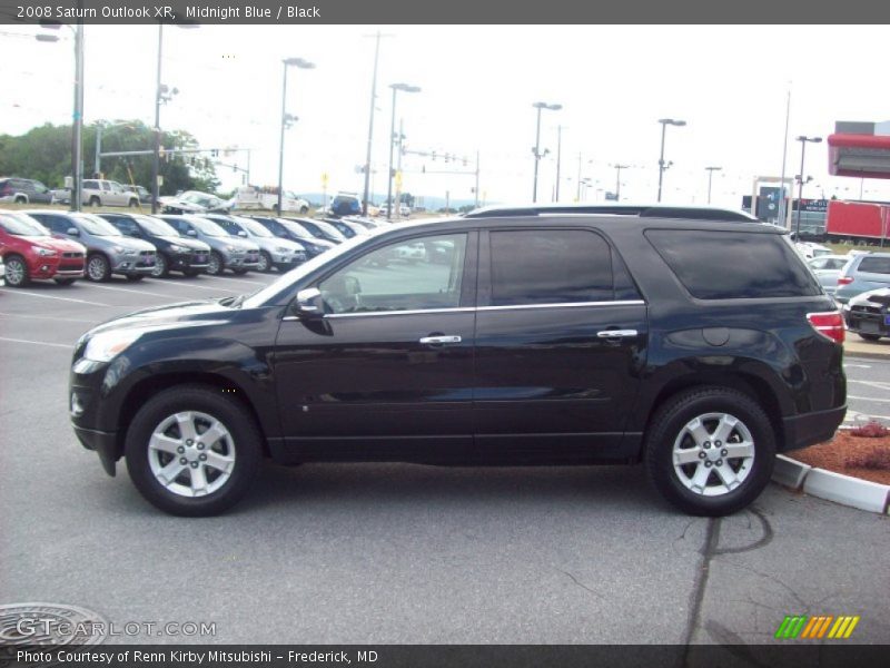 Midnight Blue / Black 2008 Saturn Outlook XR