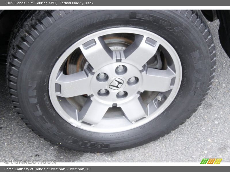 Formal Black / Black 2009 Honda Pilot Touring 4WD