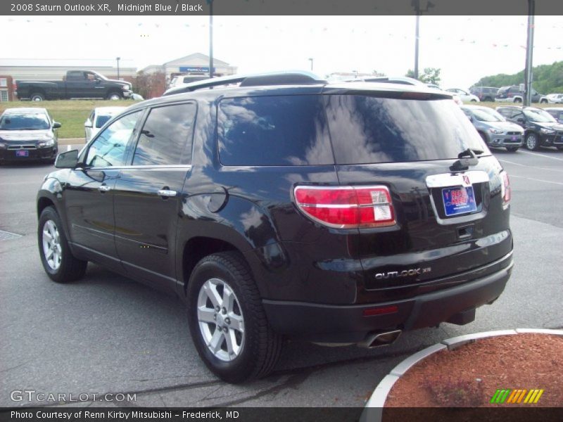 Midnight Blue / Black 2008 Saturn Outlook XR
