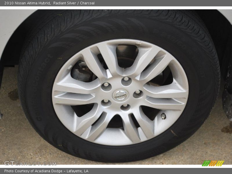 Radiant Silver / Charcoal 2010 Nissan Altima Hybrid