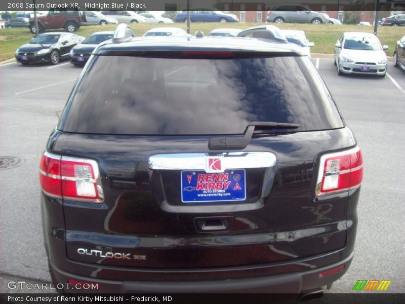 Midnight Blue / Black 2008 Saturn Outlook XR