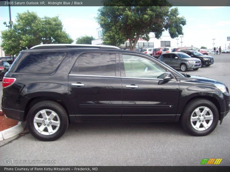 Midnight Blue / Black 2008 Saturn Outlook XR