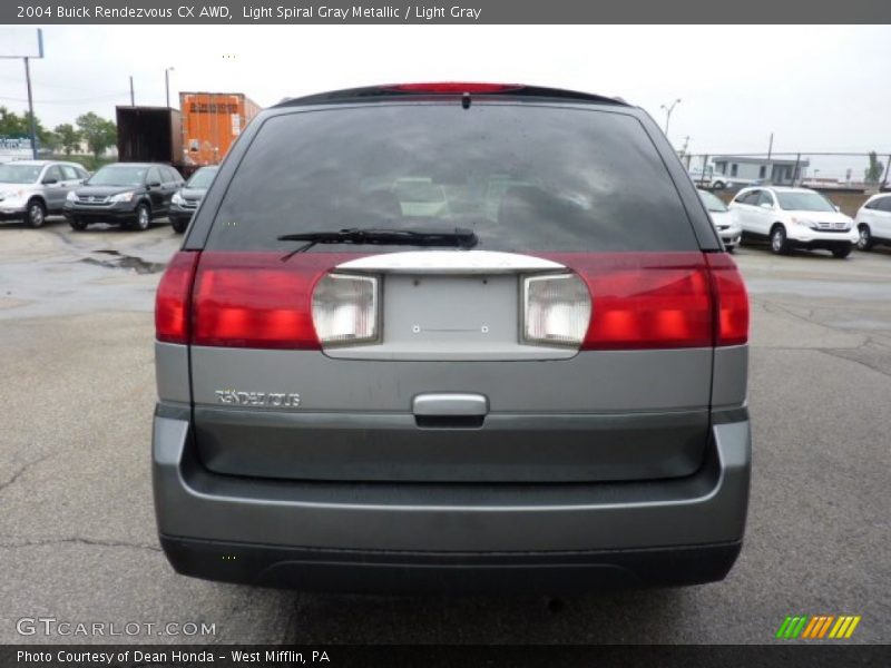 Light Spiral Gray Metallic / Light Gray 2004 Buick Rendezvous CX AWD