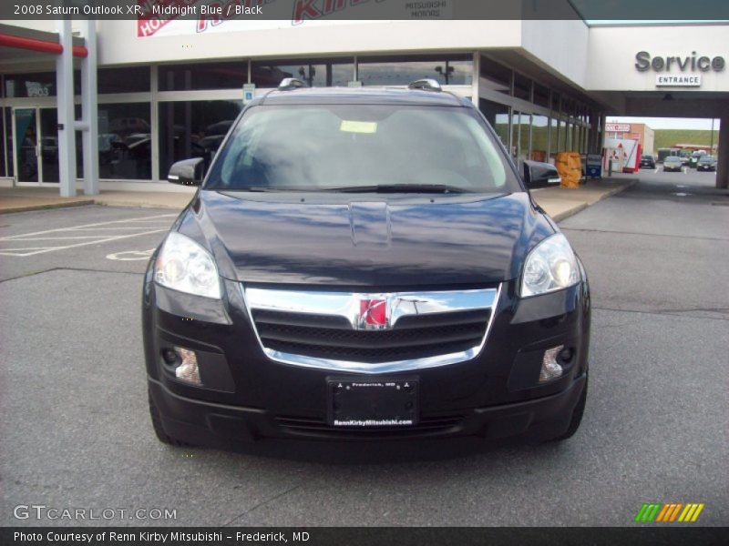 Midnight Blue / Black 2008 Saturn Outlook XR