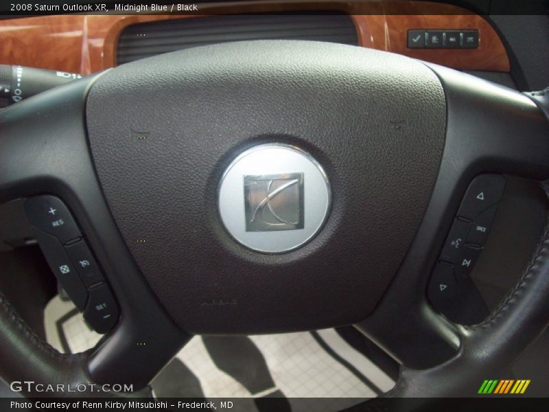 Midnight Blue / Black 2008 Saturn Outlook XR