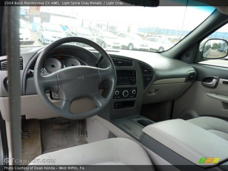 Light Spiral Gray Metallic / Light Gray 2004 Buick Rendezvous CX AWD