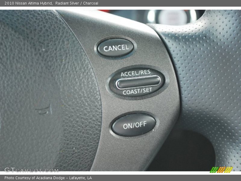 Radiant Silver / Charcoal 2010 Nissan Altima Hybrid