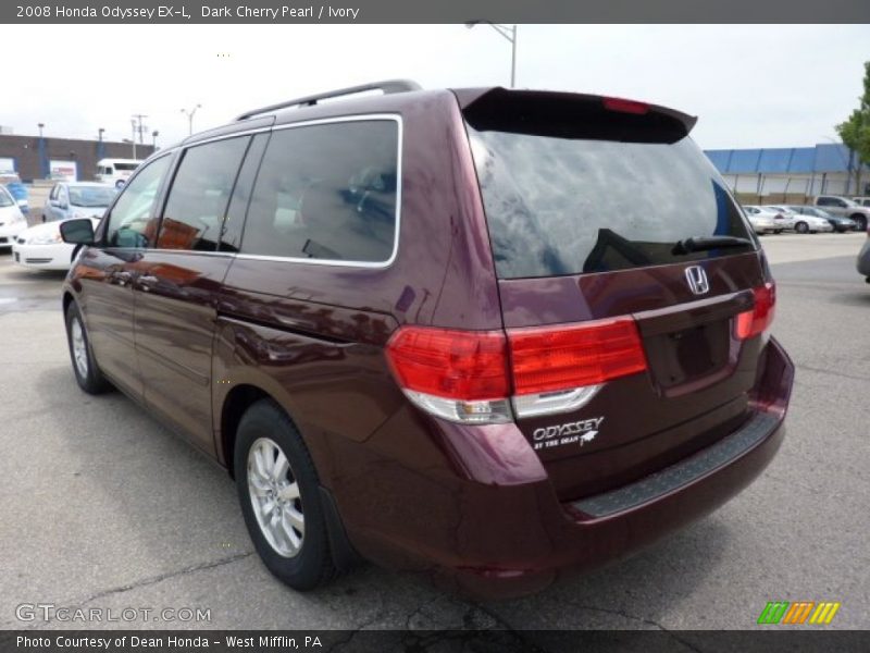 Dark Cherry Pearl / Ivory 2008 Honda Odyssey EX-L