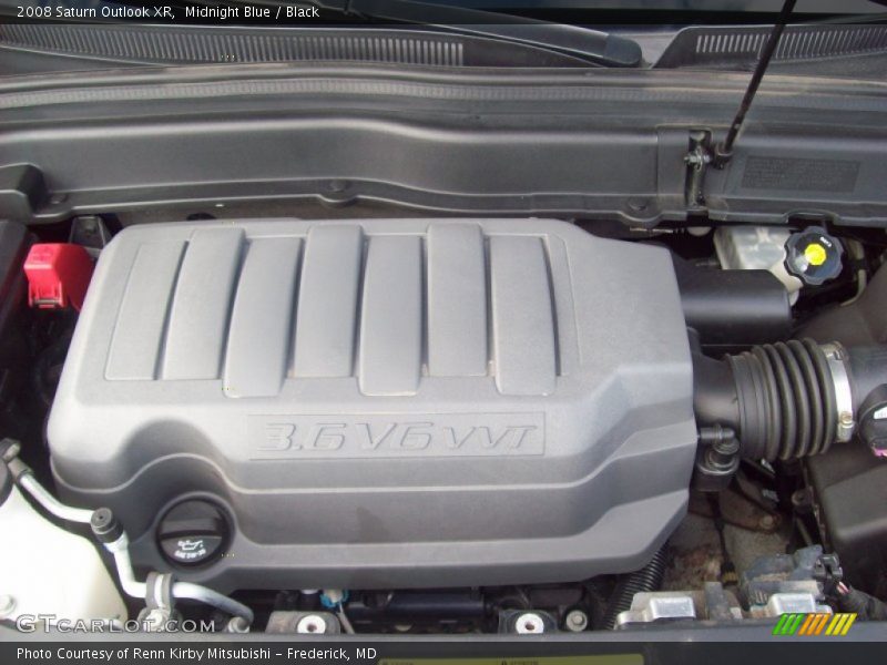 Midnight Blue / Black 2008 Saturn Outlook XR