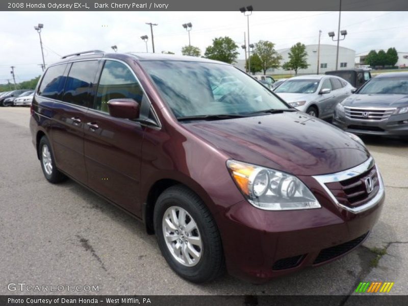 Dark Cherry Pearl / Ivory 2008 Honda Odyssey EX-L