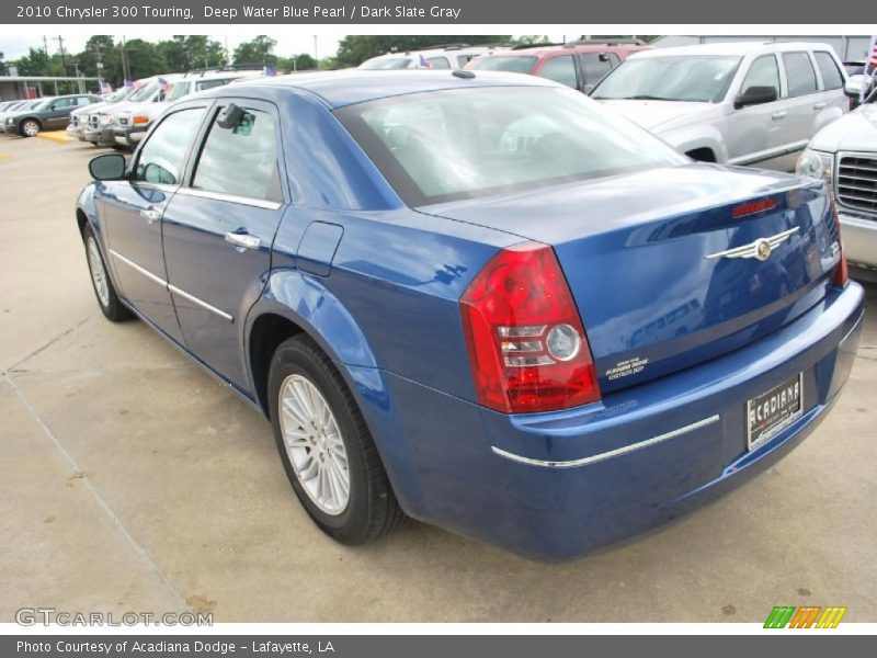 Deep Water Blue Pearl / Dark Slate Gray 2010 Chrysler 300 Touring