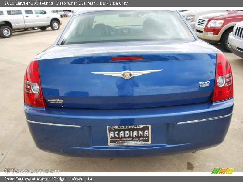 Deep Water Blue Pearl / Dark Slate Gray 2010 Chrysler 300 Touring