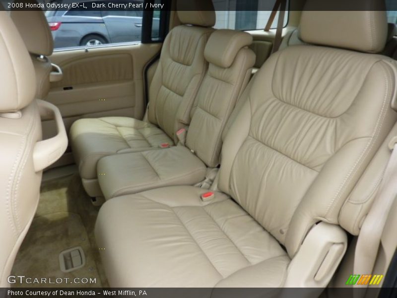 Dark Cherry Pearl / Ivory 2008 Honda Odyssey EX-L