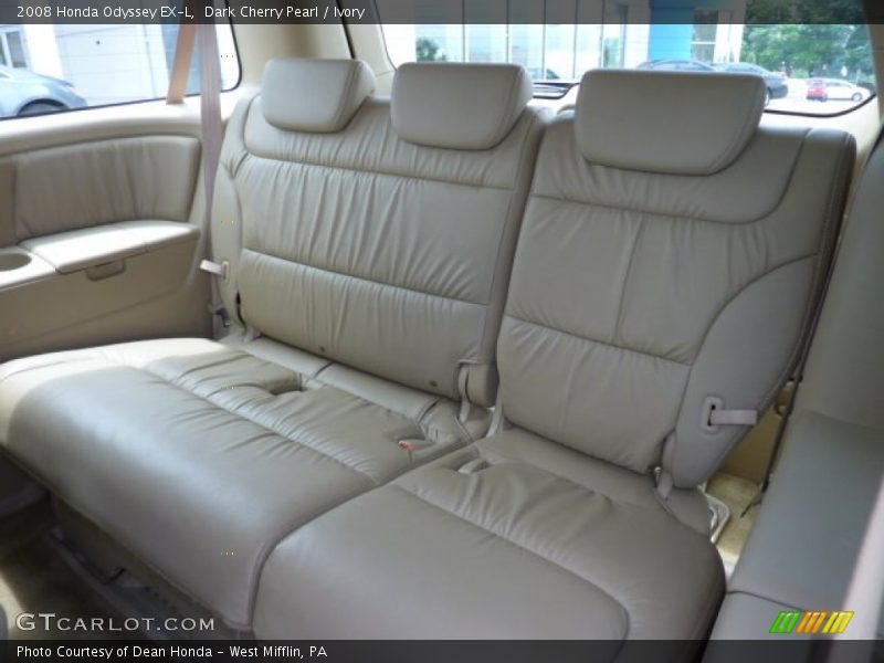 Dark Cherry Pearl / Ivory 2008 Honda Odyssey EX-L