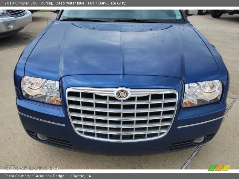 Deep Water Blue Pearl / Dark Slate Gray 2010 Chrysler 300 Touring
